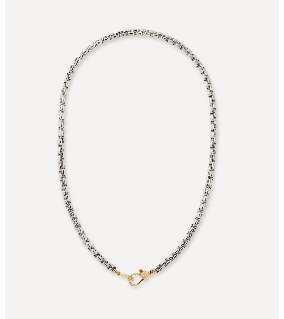 graffiti chain silver